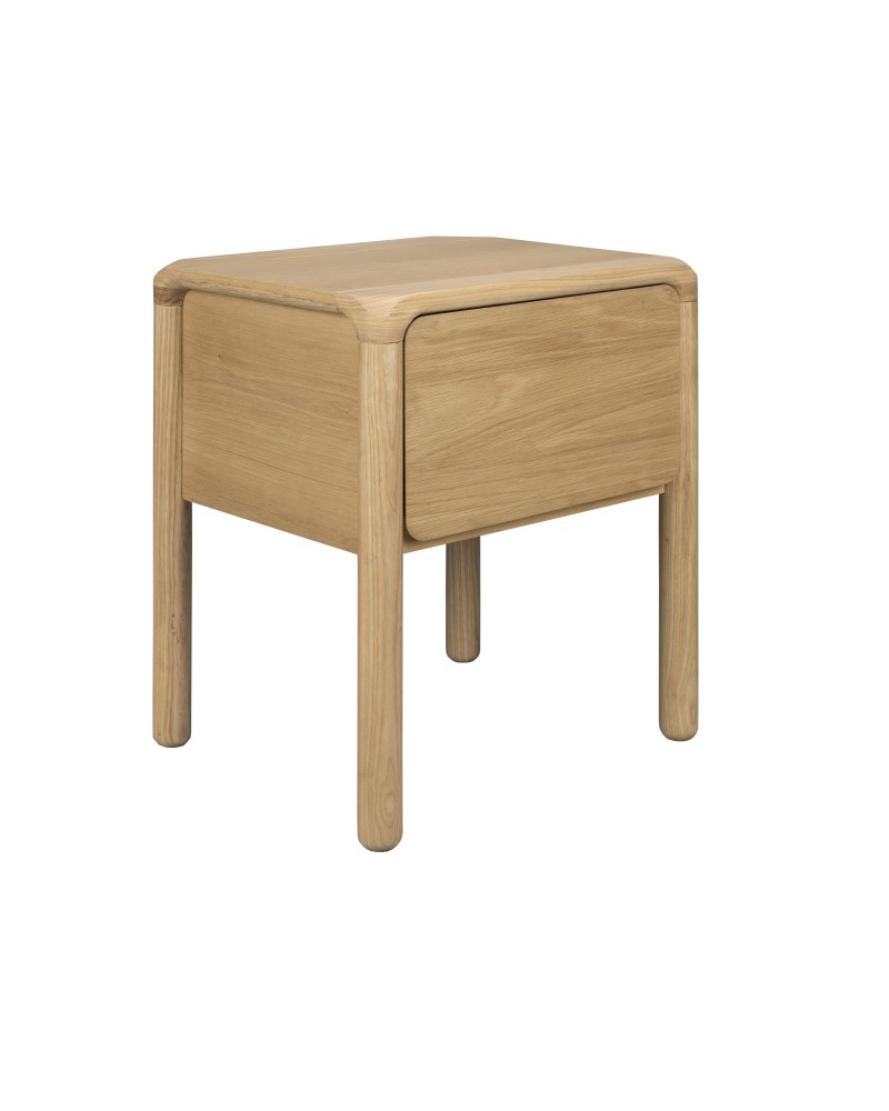 Side Table / Bed Stand Storm Natural