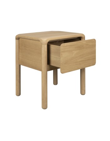 Side Table / Bed Stand Storm Natural