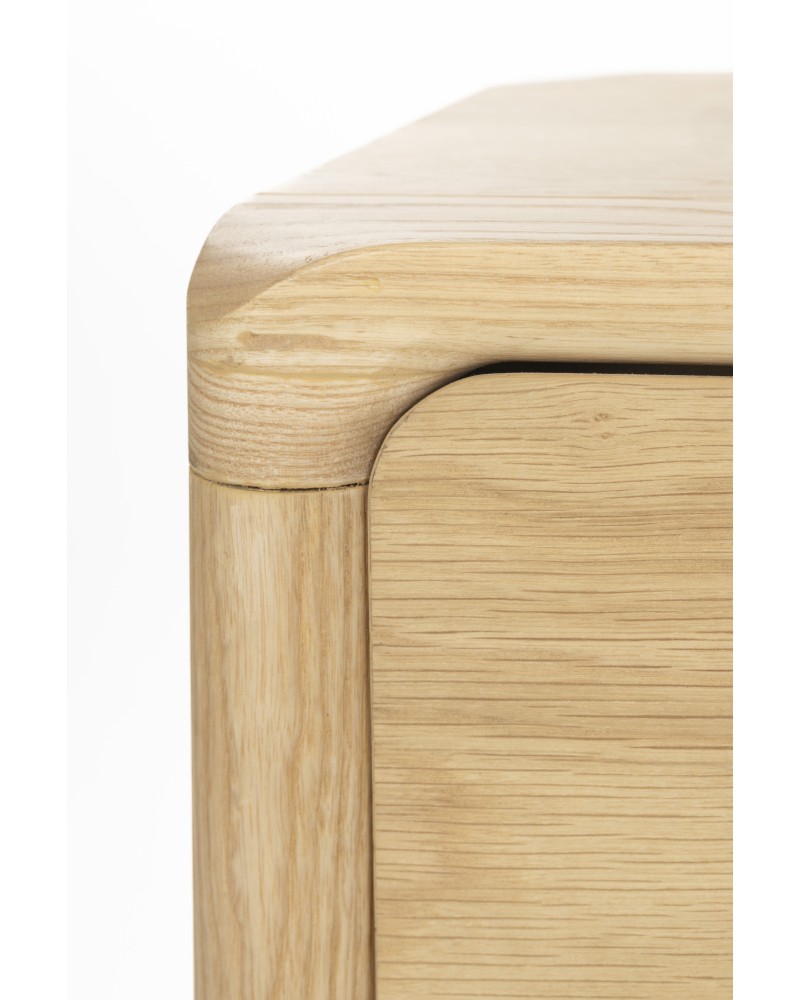 Side Table / Bed Stand Storm Natural
