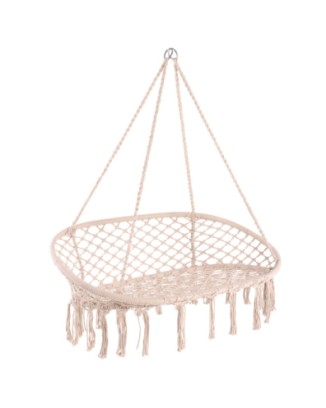 NEENA Macrame Hanging Nest | Beige