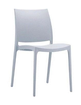 MAYA Chair | Silver Grey