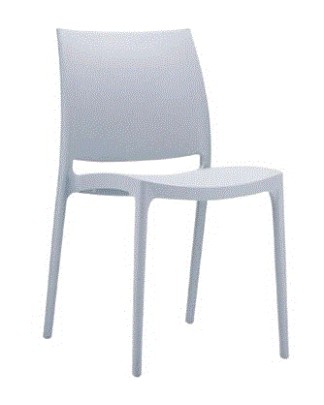 MAYA Chair | Silver Grey