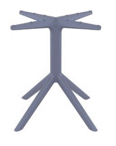 SKY Table Base | Dark Grey