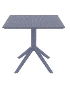 SKY Table 80x80cm | Dark Grey