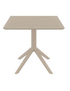 SKY Table 80x80cm | Taupe