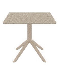SKY Table 80x80cm | Taupe
