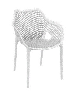 AIR XL Armchair | White