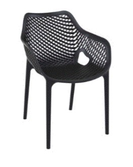 AIR XL Armchair | Black