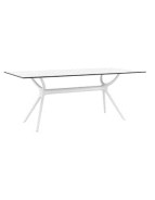 AIR HPL Table Top 180x90cm | White