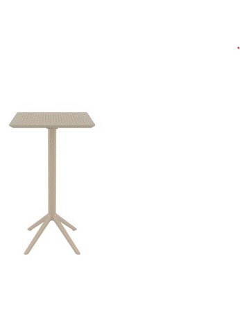 SKY Bar Table 60x60cm | Taupe