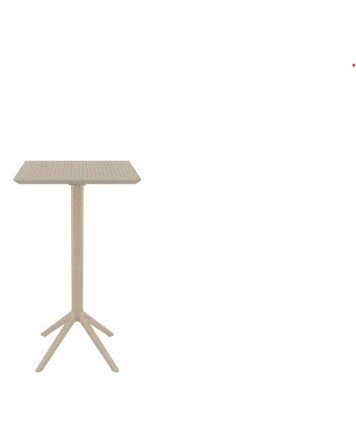 SKY Bar Table 60x60cm | Taupe