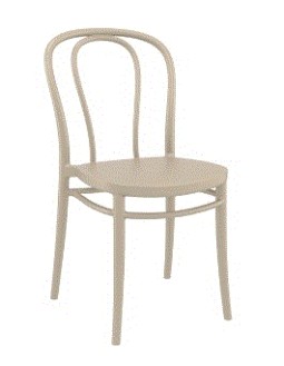 VICTOR Chair | Taupe