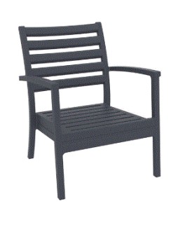 ARTEMIS XL Armchair | Dark Grey
