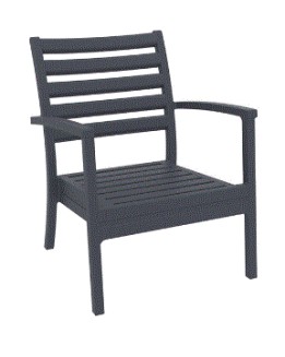 ARTEMIS XL Armchair | Dark Grey