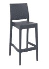 MAYA 75 Bar Stool | Dark Grey