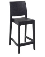 MAYA 65 Counter Stool | Black