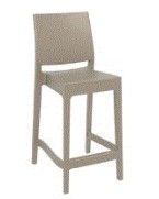 MAYA 65 Counter Stool | Taupe