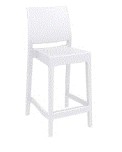 MAYA 65 Counter Stool | White