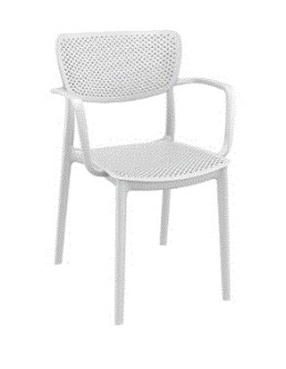 LOFT Armchair | White