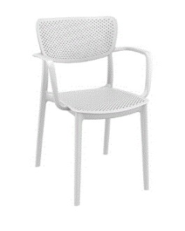 LOFT Armchair | White