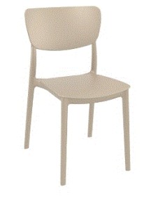 MONNA Chair | Taupe