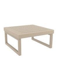 MYKONOS  Coffee Table 65x65x33cm| Taupe