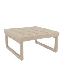 MYKONOS  Coffee Table 65x65x33cm| Taupe