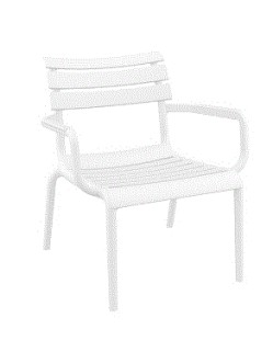 PARIS Lounge Chair | White