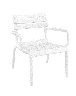 PARIS Lounge Chair | White