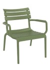 PARIS Lounge Chair | Olive Green