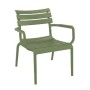 PARIS Lounge Chair | Olive Green