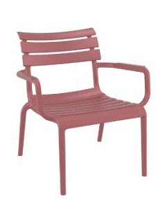 PARIS Lounge Chair | Marsala