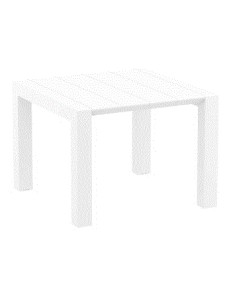 VEGAS S Table100/140x100cm | White