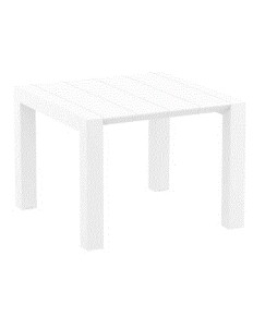 VEGAS S Table100/140x100cm | White