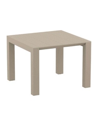 VEGAS S Table100/140x100cm | Taupe