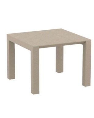 VEGAS S Table100/140x100cm | Taupe