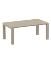 VEGAS M Table 180/220 x100cm | Taupe