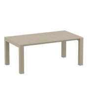 VEGAS M Table 180/220 x100cm | Taupe