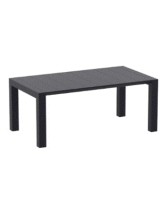 VEGAS M Table 180/220 x100cm | Black