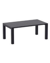 VEGAS M Table 180/220 x100cm | Black