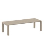 VEGAS XL Table 260/300 x100cm | Taupe
