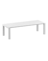VEGAS XL Table 260/300 x100cm | White