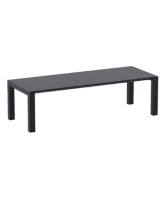 VEGAS XL Table 260/300 x100cm | Black