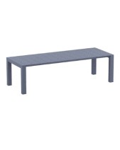 VEGAS XL Table 260/300 x100cm | Dark Grey