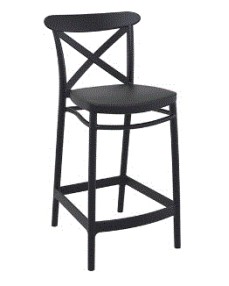CROSS Counter Stool 65 | Black