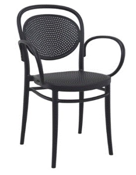 MARCEL XL Armchair | Black
