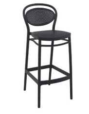 MARCEL Bar Stool 75 | Black