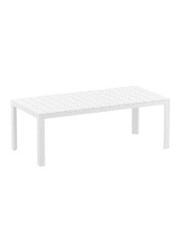 ATLANTIC Table 100x210/280x76cm | White