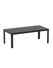 ATLANTIC Table 100x210/280x76cm | Black