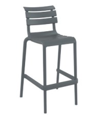 HELEN Bar Stool 75 | Dark Grey